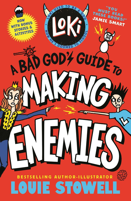 Loki: A Bad God's Guide to Making Enemies : Trickster Norse god turned school kid - the bestselling, wickedly funny, comics-style diary series featuring Loki and Thor for 8-12 year olds